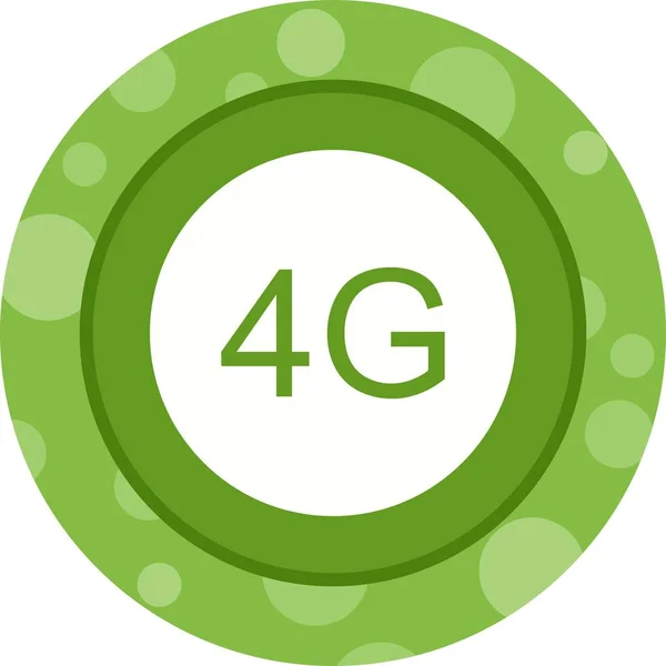 美丽的4g象形文字矢量图标 — 图库矢量图片