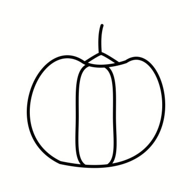 Eşsiz Biber Vektör Satırı Simgesi