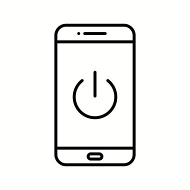 Eşsiz Güç Vektör Satırı Simgesi