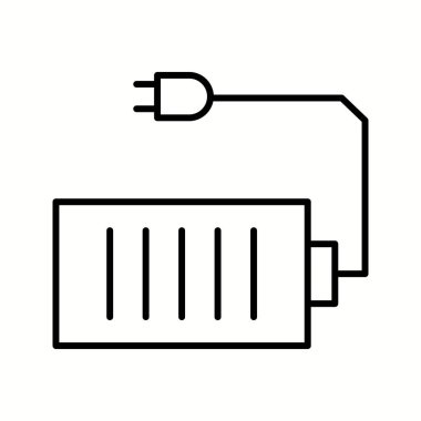 Eşsiz Hücre ve Eklenti Vektör Satırı Simgesi