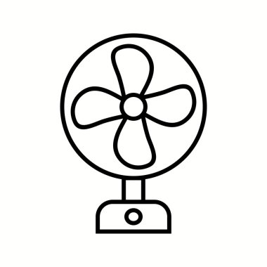 Eşsiz Fan Vektör Satırı Simgesi