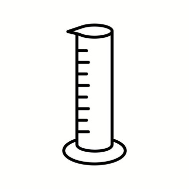 Eşsiz Mezuniyetli Silindir Vektör Satır Simgesi