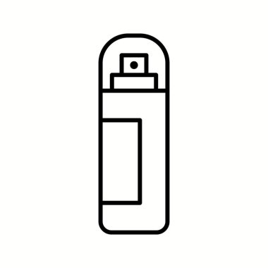 Eşsiz Sprey Vektör Satır Simgesi