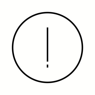 Vektör Satırı Simgesi Hakkında Eşsiz