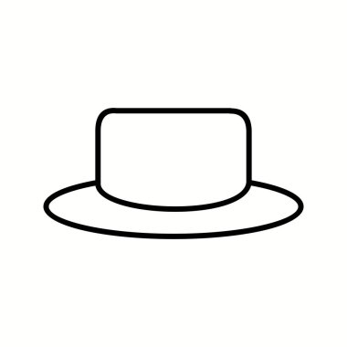 Eşsiz Şapka Vektör Satırı Simgesi