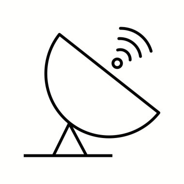 Eşsiz Uydu İi Vektör Satır Simgesi