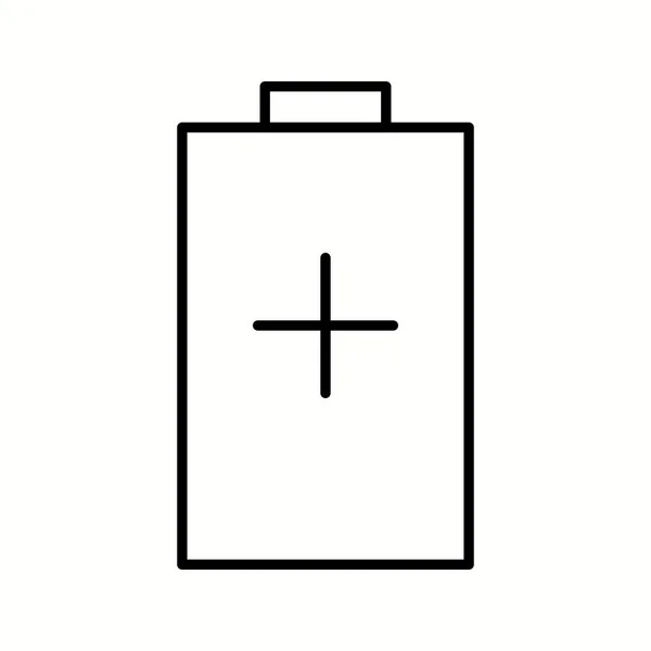 Einzigartiges Power Saving Vector Line Icon — Stockvektor