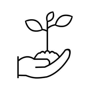 Eşsiz Büyüme Vektör Satırı Simgesi