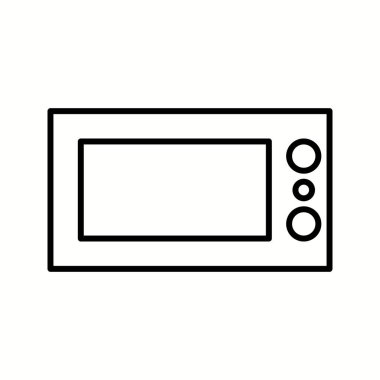 Eşsiz Fırın Satır Vektörü Simgesi