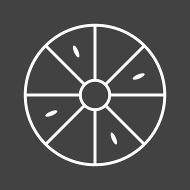 Eşsiz Limon Vektör Satırı Simgesi