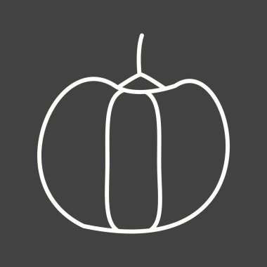 Eşsiz Biber Vektör Satırı Simgesi