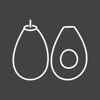 Eşsiz Avocode Vektör Satır Simgesi