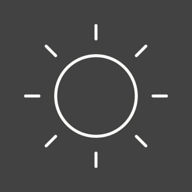 Eşsiz Sun Ii Telefon Vektör Hattı Simgesi