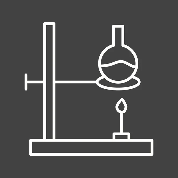 Unikalna ikona linii wektorowej eksperymentu I — Wektor stockowy