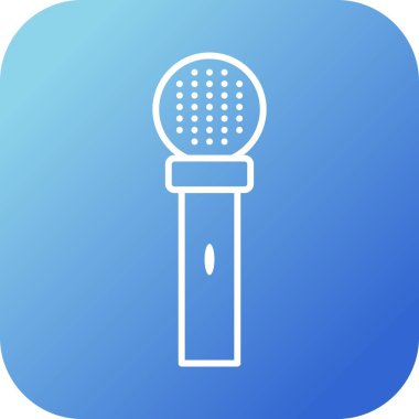 Eşsiz Röportaj Vektör Satırı Simgesi