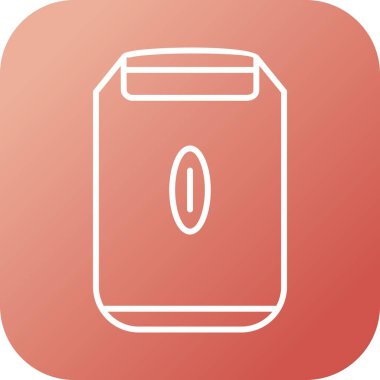 Benzersiz Tıraş Makinesi Vektör Satır Simgesi