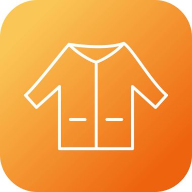 Eşsiz Süveter Vektör Satırı Simgesi