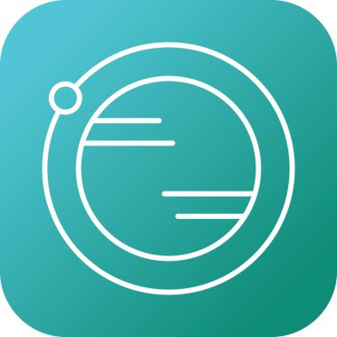 Eşsiz Yörünge Vektör Satırı Simgesi