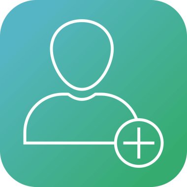 Eşsiz Hesap Vektörü Satırı Simgesi Ekle