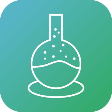 Deneysel Vektör Satırı Simgesinden Benzersiz Baloncuklar