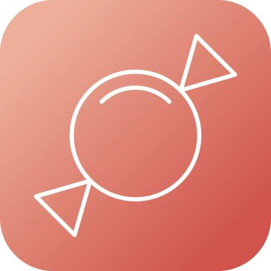 Eşsiz Şeker Vektör Satırı Simgesi