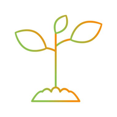 Eşsiz Bitki Vektör Satırı Simgesi