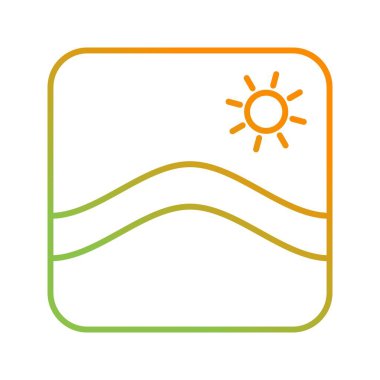 Eşsiz Duvar Kağıdı Vektör Satırı Simgesi