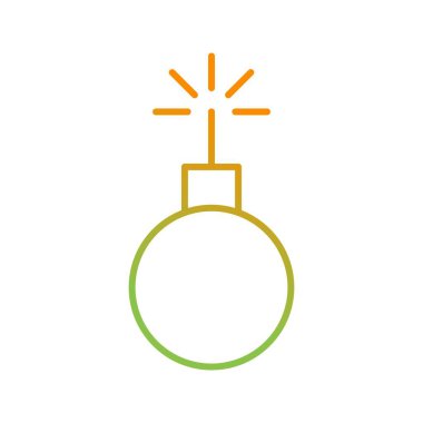 Eşsiz Patlama Vektör Satırı Simgesi