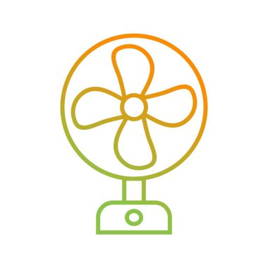 Eşsiz Fan Vektör Satırı Simgesi