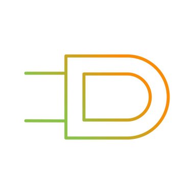 Eşsiz Eklenti I Vektör Satır Simgesi