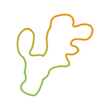 Eşsiz Ginger Vektör Satır Simgesi