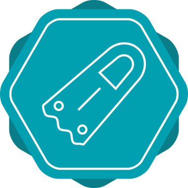 Eşsiz Fin Vektör Satırı Simgesi