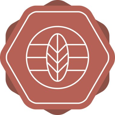 Eşsiz Ortam Vektör Satır Simgesi