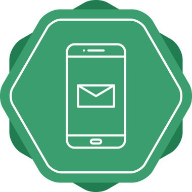 Eşsiz Çoklu Uygulama Vektörü Satır Simgesi