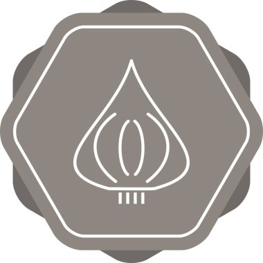 Benzersiz Pancar Vektör Satırı Simgesi