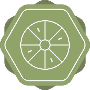 Eşsiz Limon Vektör Satırı Simgesi