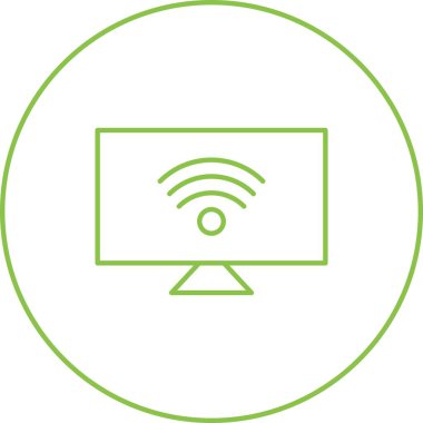 İnternet Vektör Satırı Simgesinde Eşsiz Haber