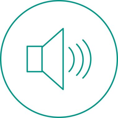 Eşsiz Sözcüler Vektör Satırı Simgesi