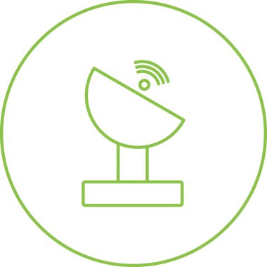 Eşsiz Tabak Vektör Satırı Simgesi