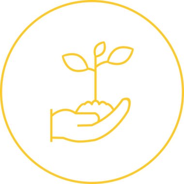 Eşsiz Büyüme Vektör Satırı Simgesi