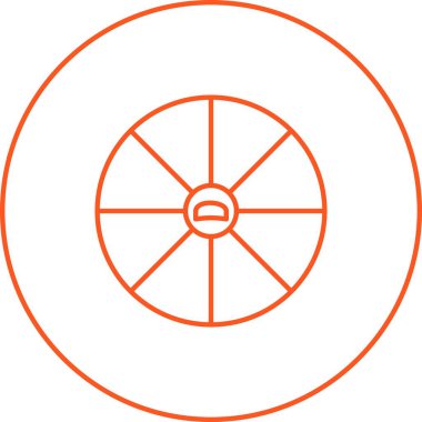 Eşsiz Elmalı Turta Vektör Satırı Simgesi