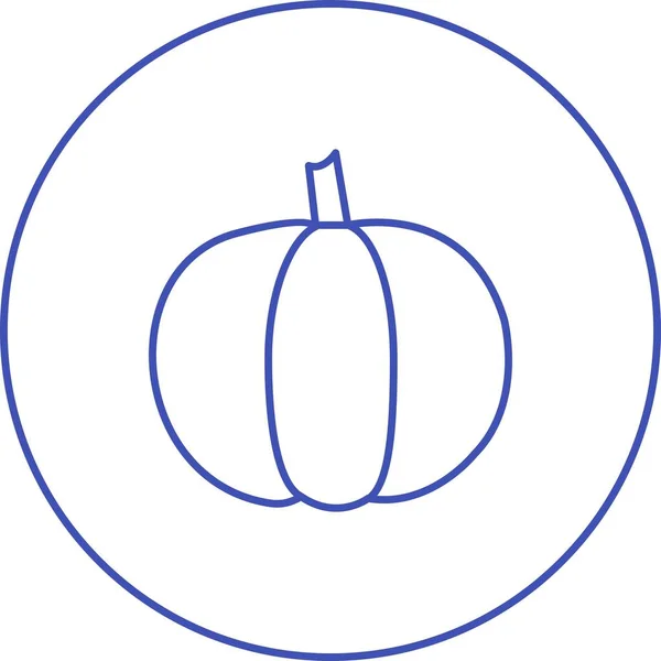 Einzigartiges Pepper Vector Line Icon — Stockvektor