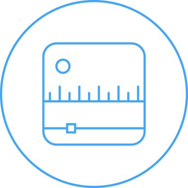 Eşsiz Fm Radyo Vektör Satır Simgesi