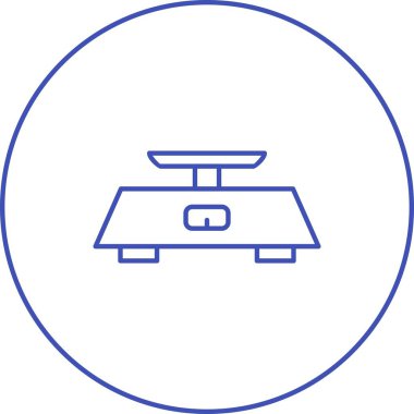 Eşsiz Ölçekleme Vektör Satırı Simgesi