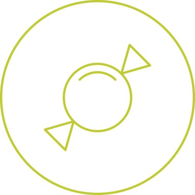 Eşsiz Şeker Vektör Satırı Simgesi