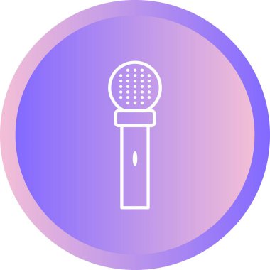 Eşsiz Röportaj Vektör Satırı Simgesi