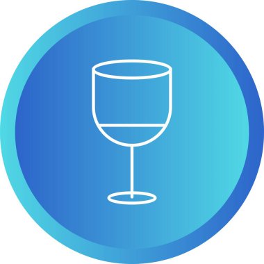 Eşsiz İçecek Ii Vektör Satır Simgesi