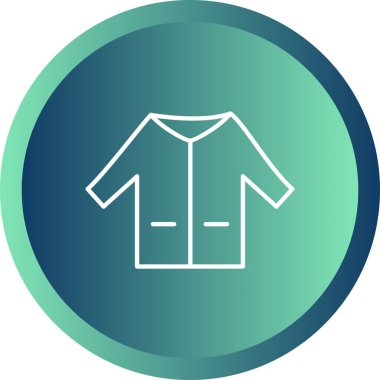 Eşsiz Süveter Vektör Satırı Simgesi