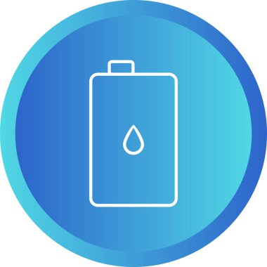 Eşsiz Süt Kutusu Vektör Satırı Simgesi