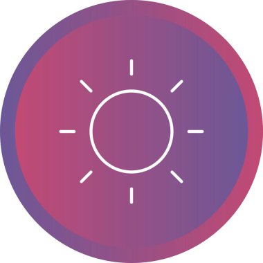 Eşsiz Sun Ii Telefon Vektör Hattı Simgesi